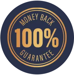 Vittaburn 30 day money back guarantee badge